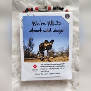 Wild Dog Handmade Beaded Bracelet
